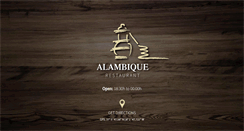 Desktop Screenshot of alambique.net