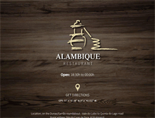 Tablet Screenshot of alambique.net